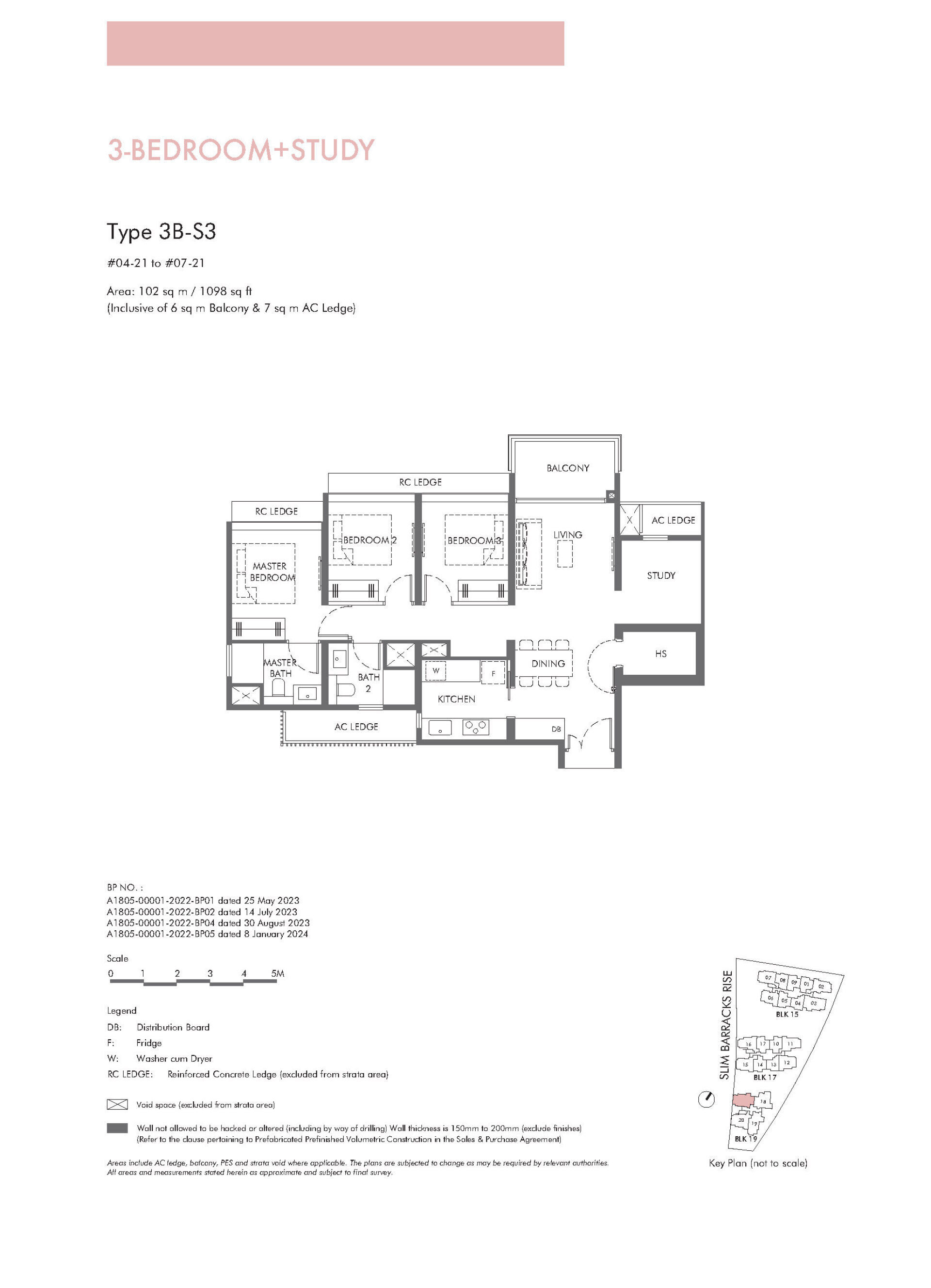 The Hill @one-north floorplan